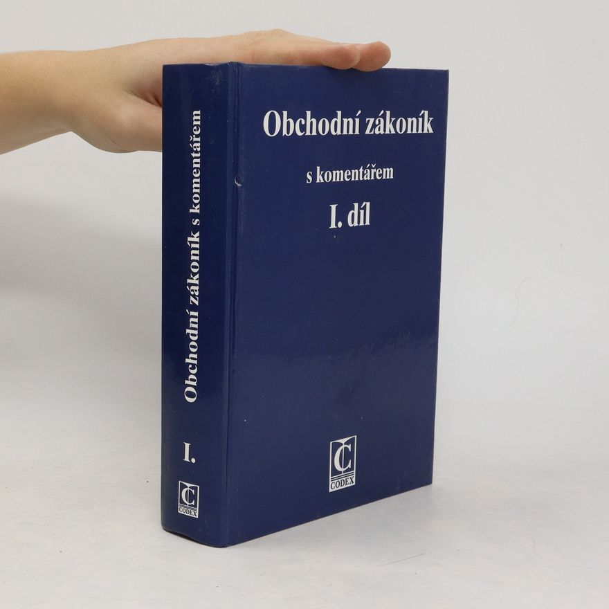 František Faldyna Obchodní zákoník s komentářem. 1. díl