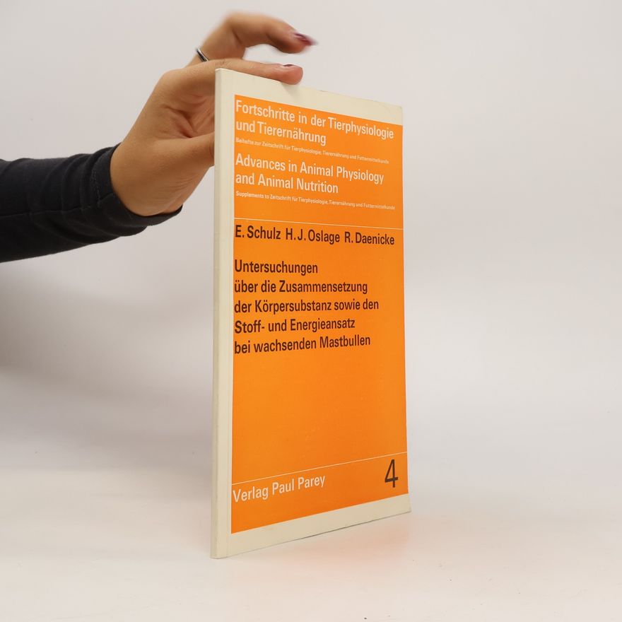 Autorenkollektiv Fortschritte in der Tierphysiologie und Tierernährung
