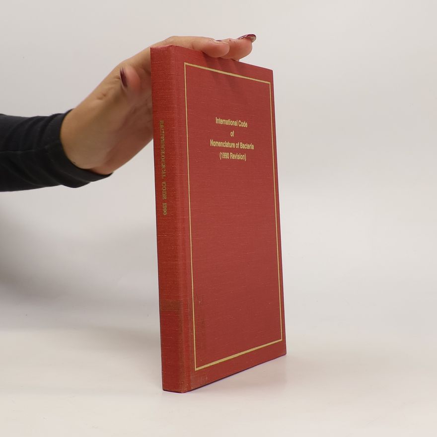 Collectif d'auteurs International Code of Nomenclature of Bacteria