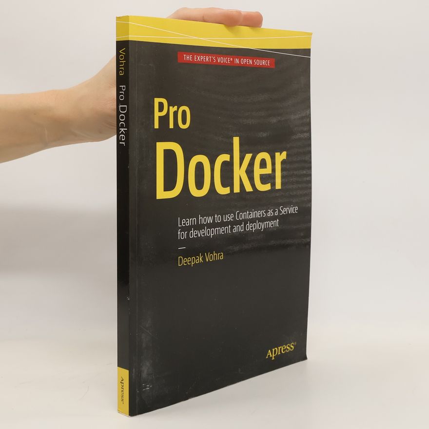 Deepak Vohra Pro Docker