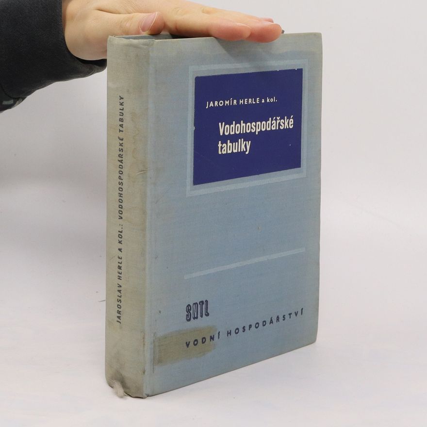 Jaromír Herle Vodohospodářské tabulky