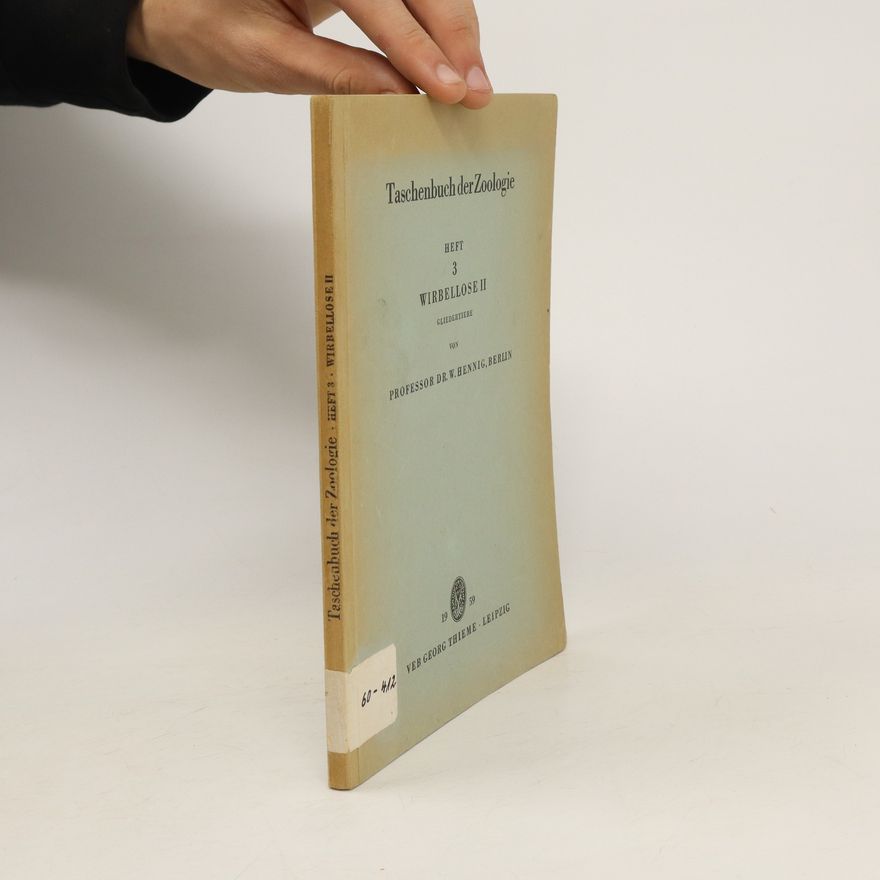 W. Hennig Taschenbuch der Zoologie 3