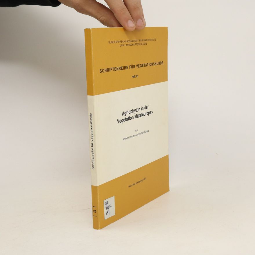 Herbert Sukopp Agriophyten in der Vegetation Mitteleuropas