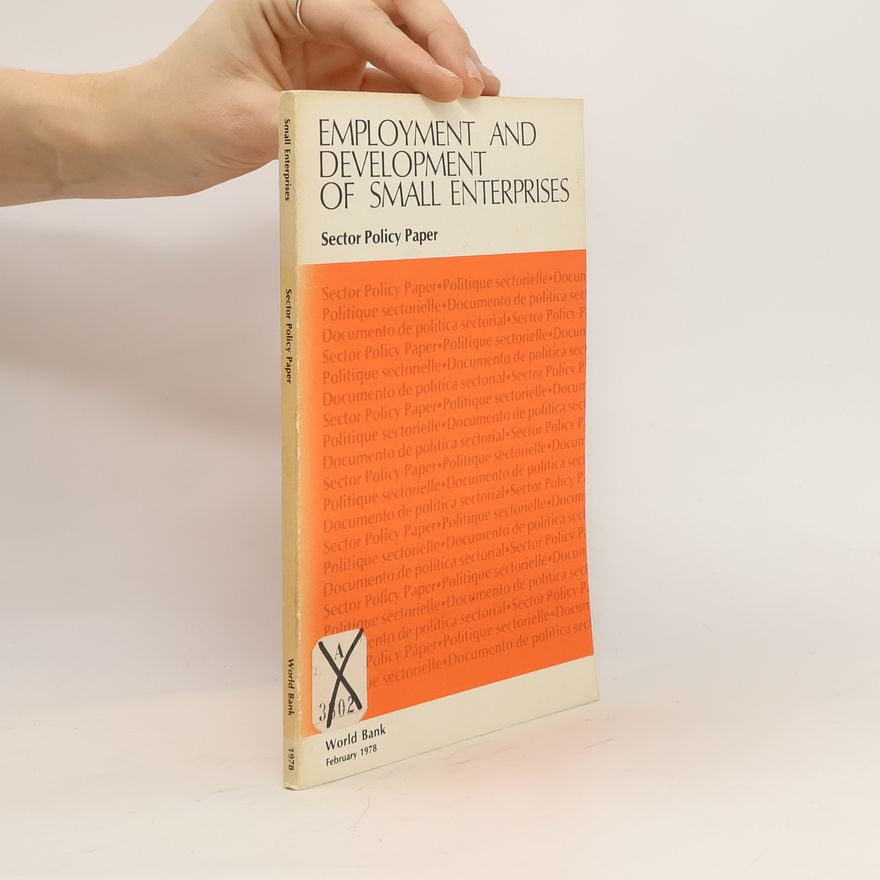 Kolektiv autorů Employment and Development of small Enterprises