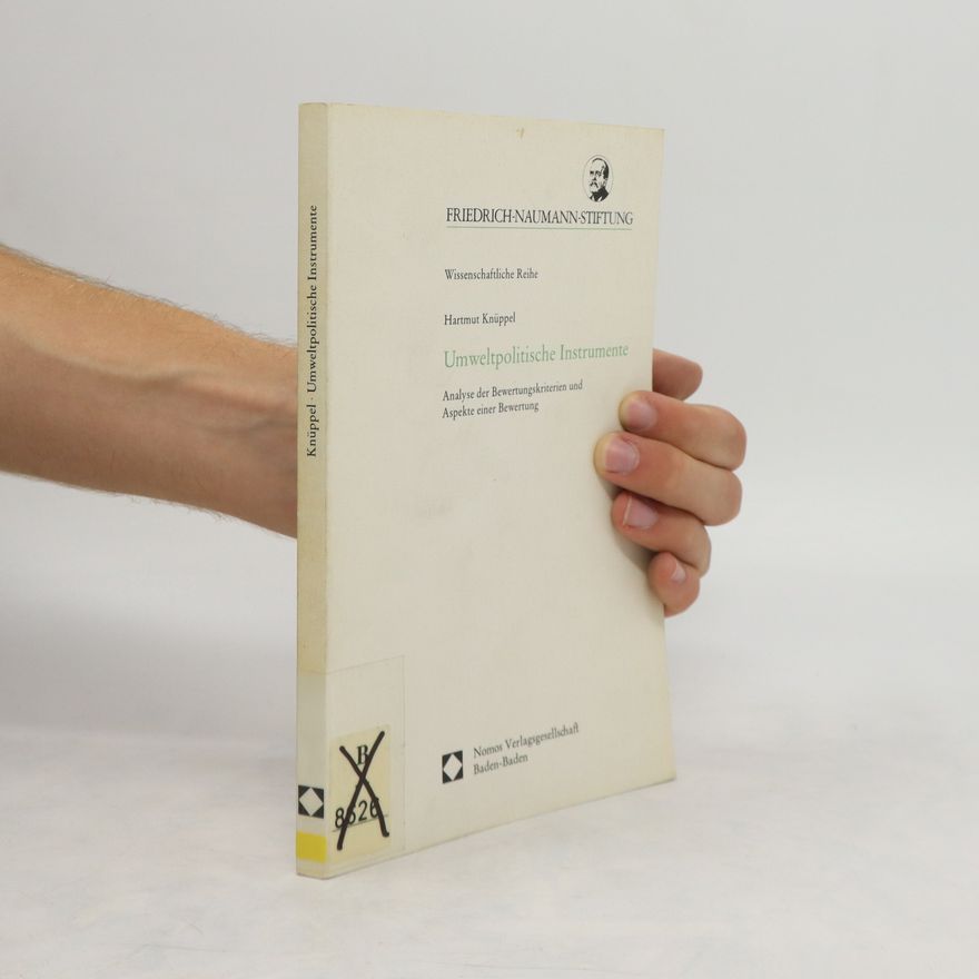 Hartmut Knüppel Umweltpolitische Instrumente