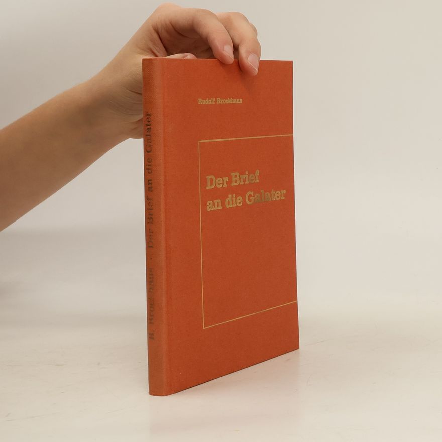 Rudolf Brockhaus Der Brief an die Galater