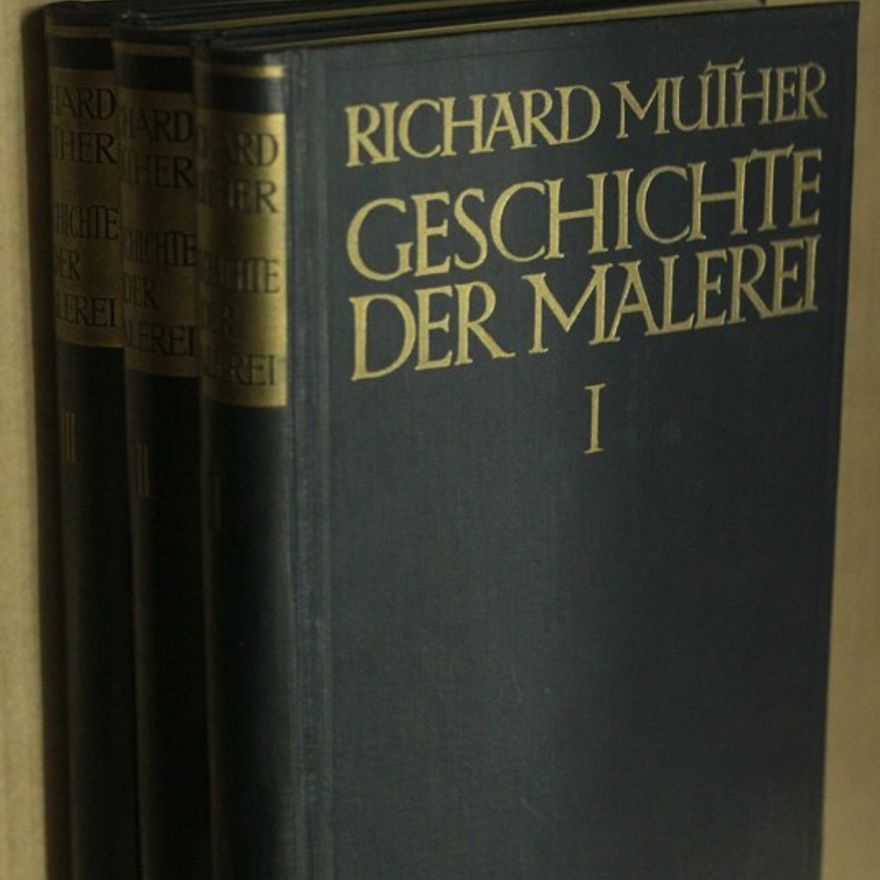 Richard Muther Geschichte der malerei