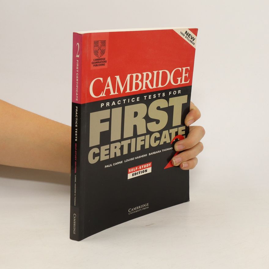 Paul Carne Cambridge practice tests for First Certificate : self-study edition. 2