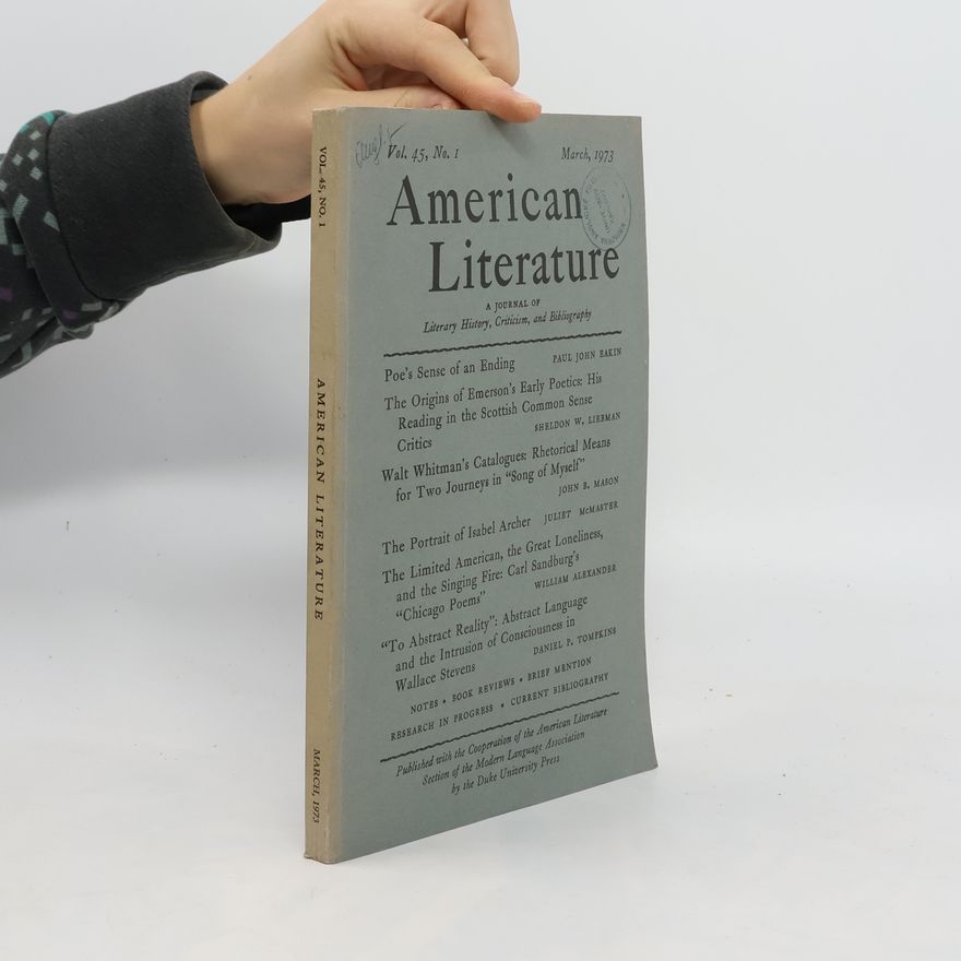 R. W. B. Lewis American Literature