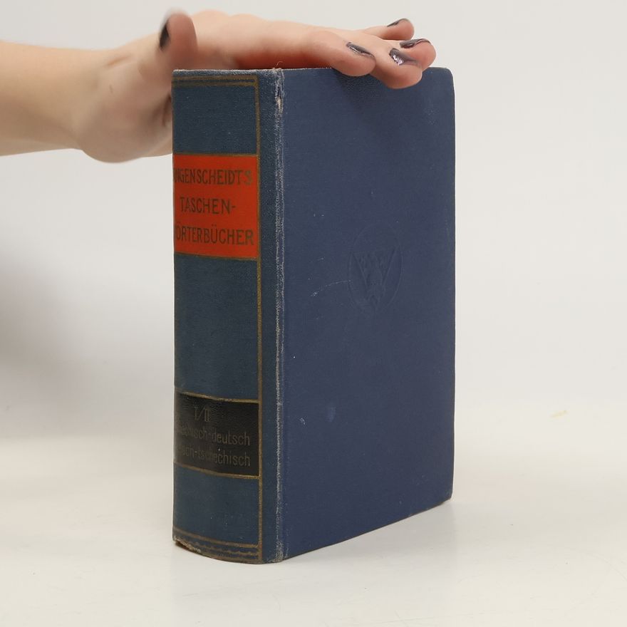 Friedrich Kabesch Langenscheidts Taschenwörterbuch der Tschechischen und Deutschen Sprache I/II