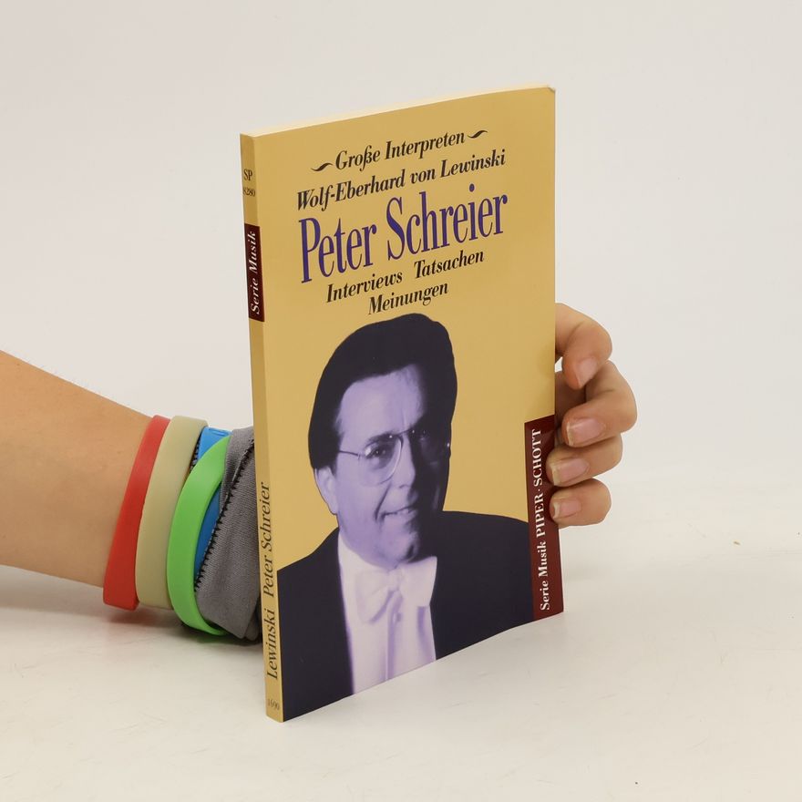 Wolf Eberhard von Lewinski Peter Schreier