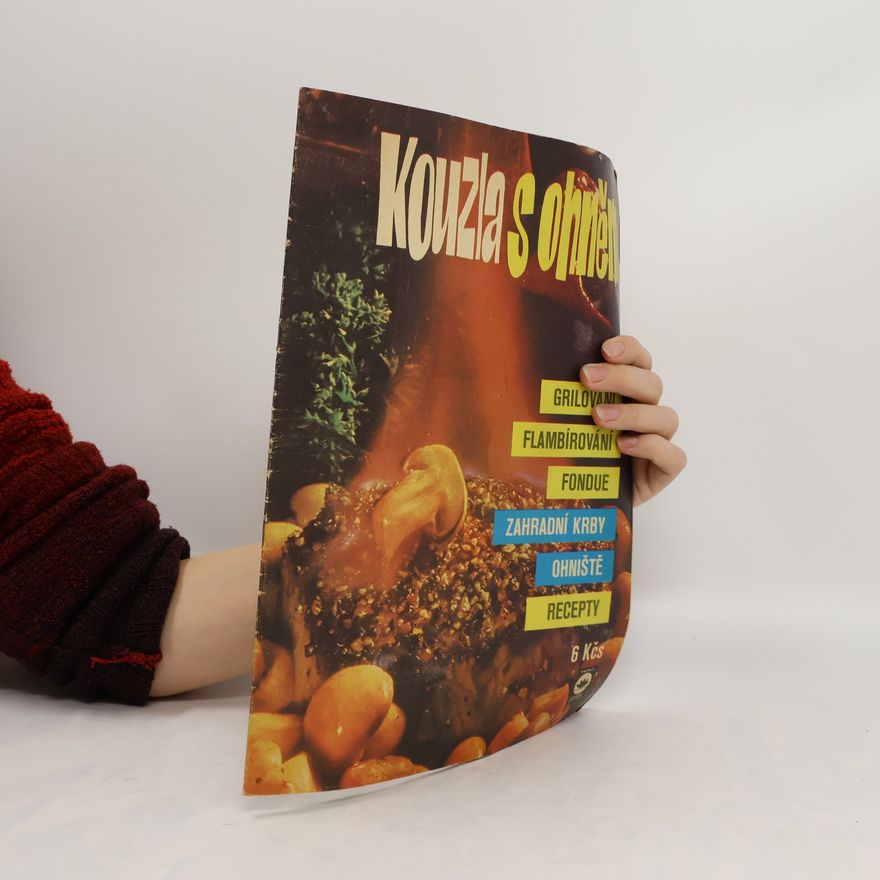 Kolektiv autorů Kouzla s ohněm: grilování, flambírování, fondue, zahradní krby, ohniště, recepty