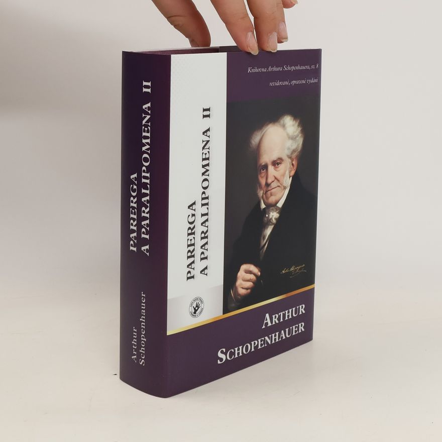 Arthur Schopenhauer Parerga a paralipomena