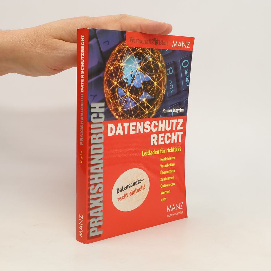 Rainer Knyrim Datenschutzrecht