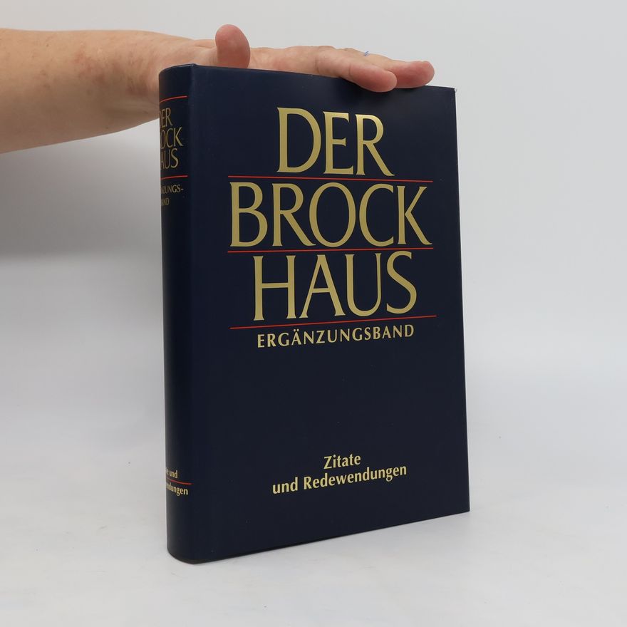 Autorenkollektiv Der Brockhaus Ergänzungsband