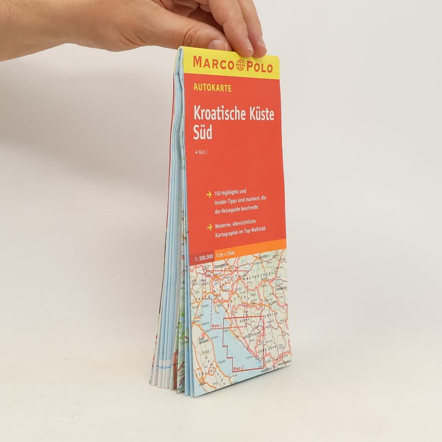 Kolektiv autorů Kroatische Küste Süd Blatt 2