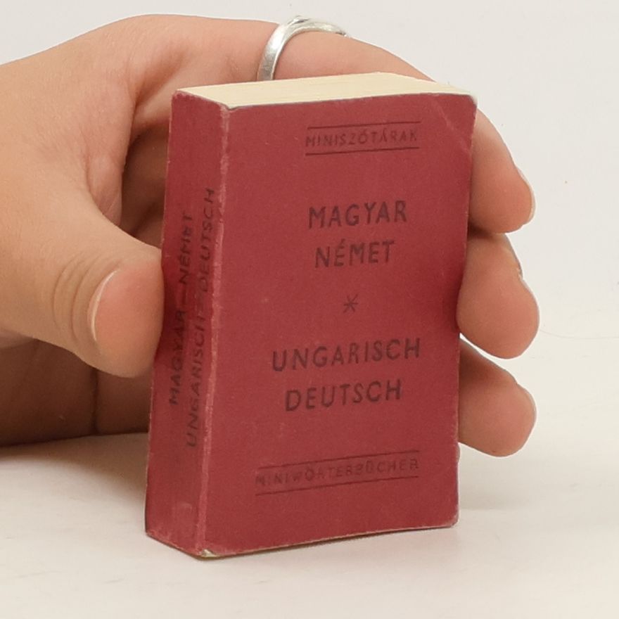 Sándor Skripecz Miniszótárak magyar-német, ungarisch-deutsch.