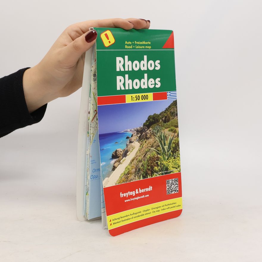 Autorenkollektiv Rhodos Ródos = Rodos = Rhodes = Rodi : 1:50 000 Ródos Rodos Rhodes Rodi