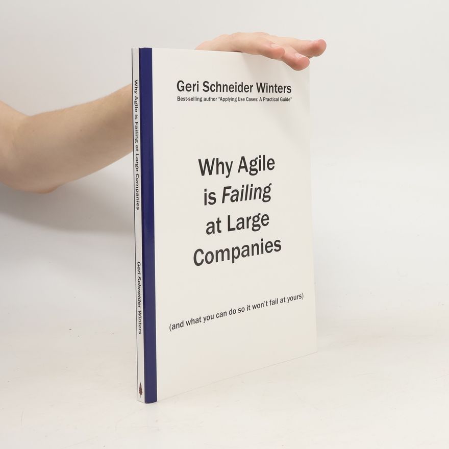 Geri Schneider Winters Why Agile Is Failing at Large Companies