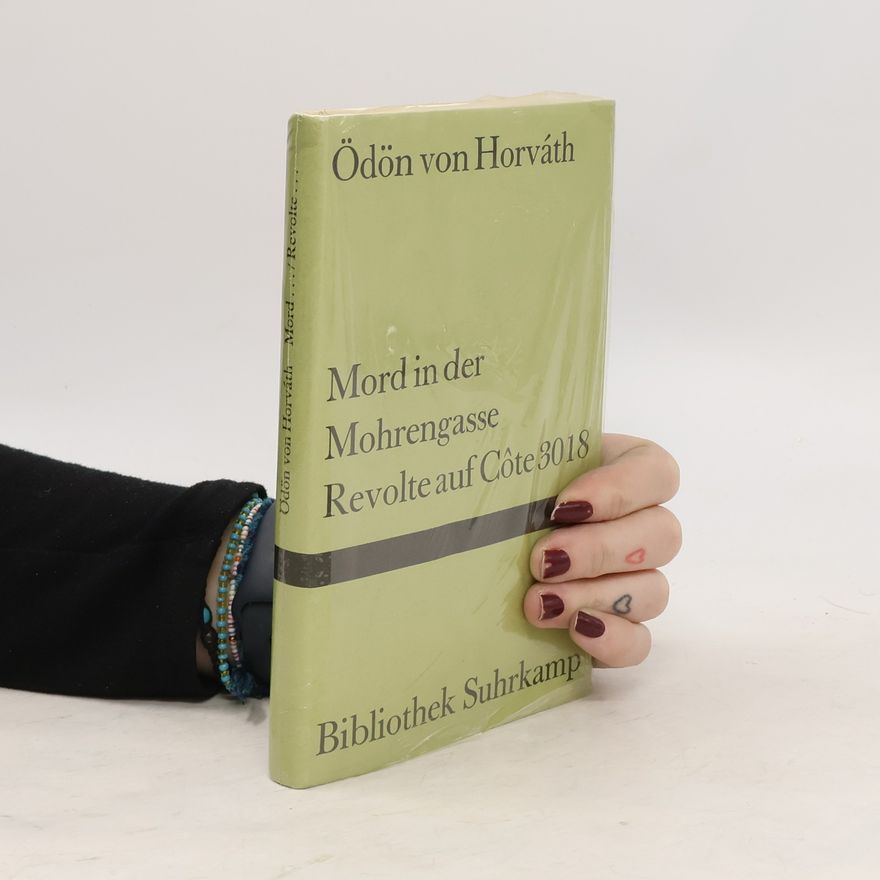 Ansgar Hillach Mord in der Mohrengasse. Revolte auf Côte 3018