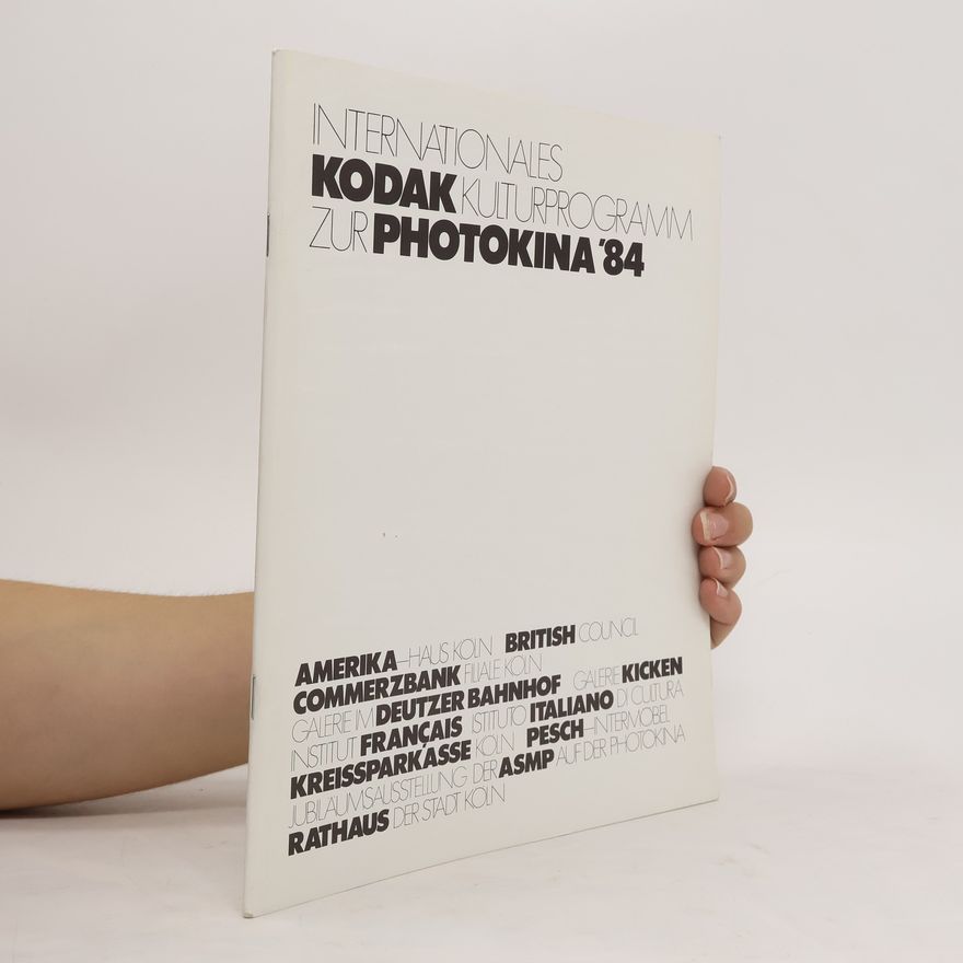 Karl Steinorth Internationales Kodak-Kulturprogramm zur Photokina '84