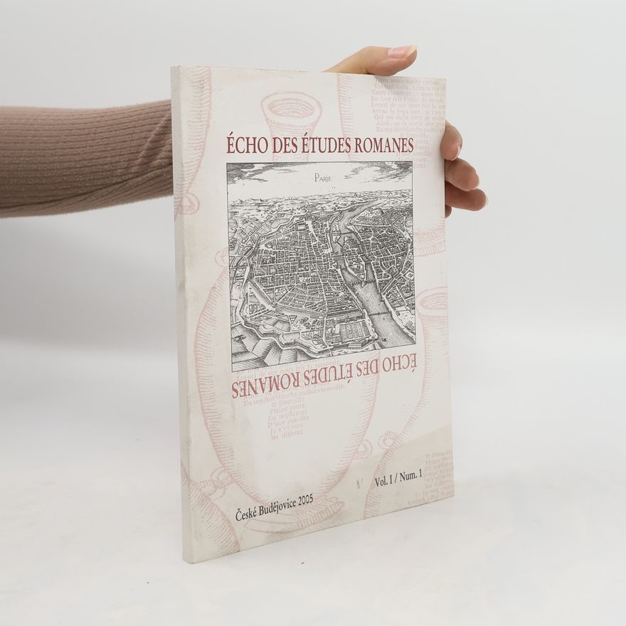 Jihočeská univerzita Ústav romanistiky Écho des études romanes