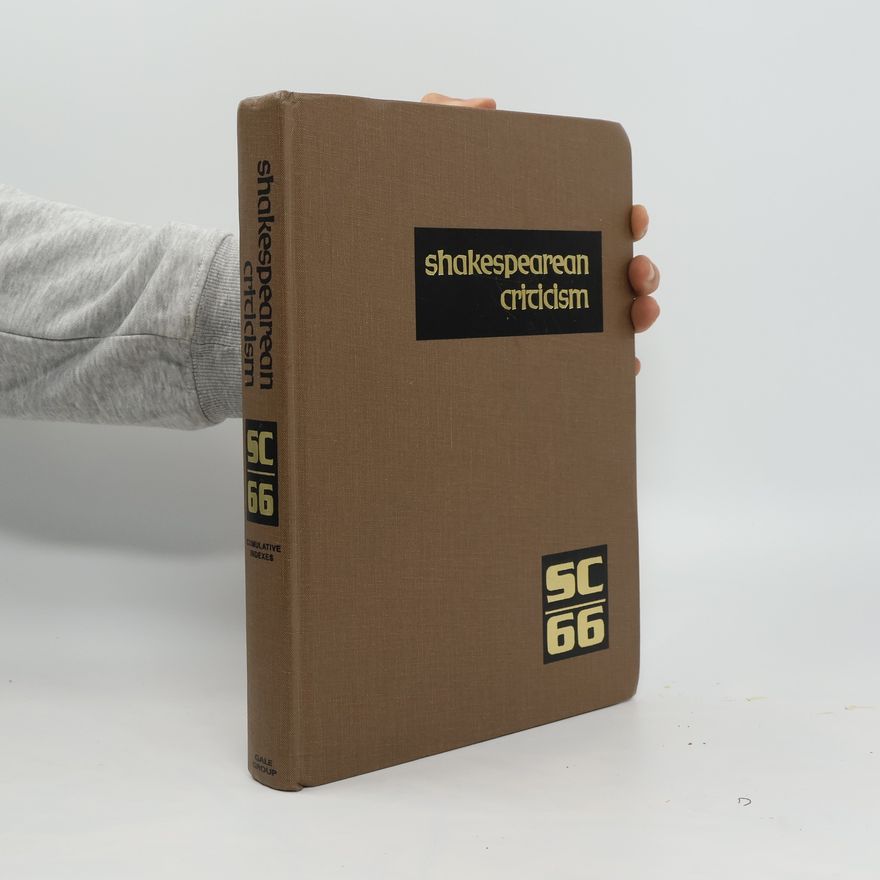 Autorenkollektiv SC Volume 66 Shakespearean Criticism