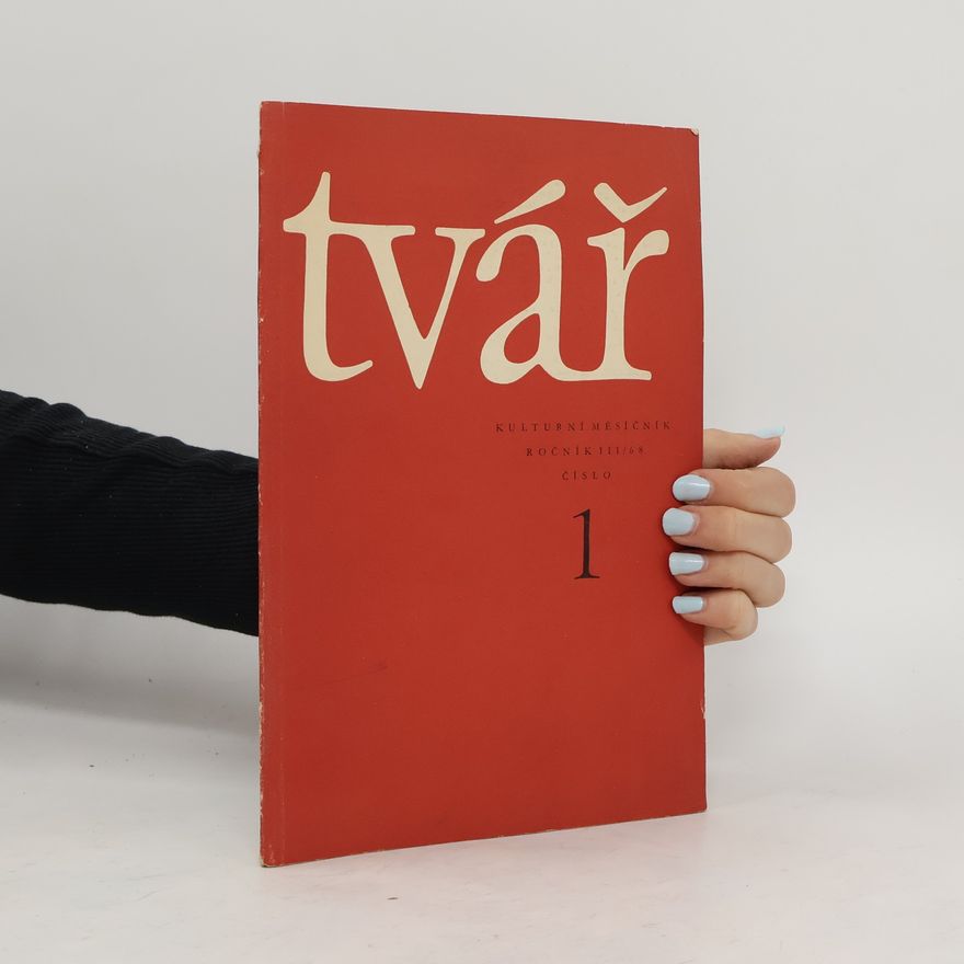 AA.VV. Tvář. Rok 1968. Ročník III. Číslo 1