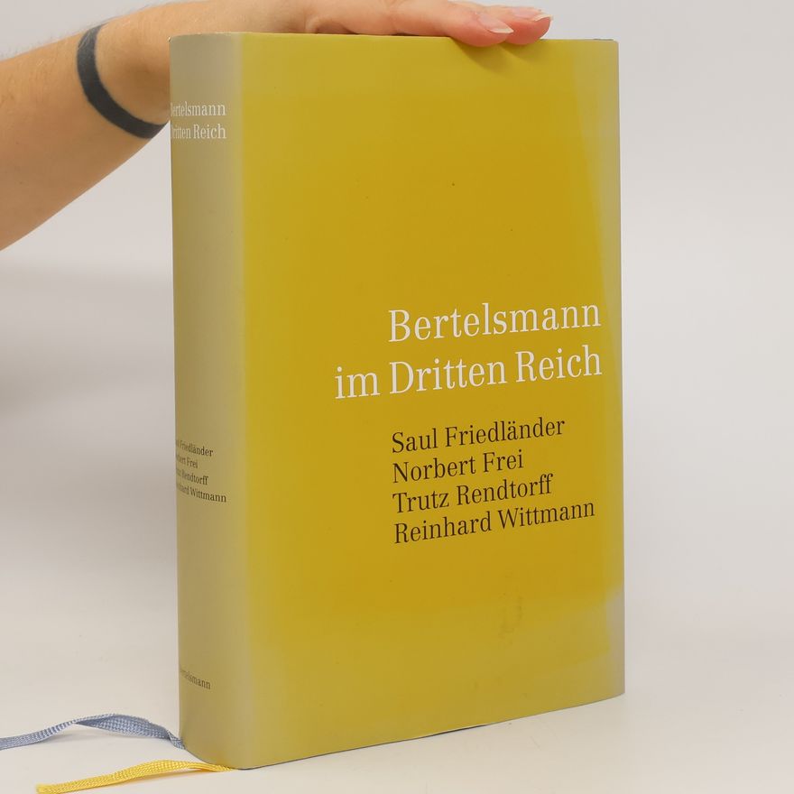 Trutz Rendtorff Bertelsmann im Dritten Reich