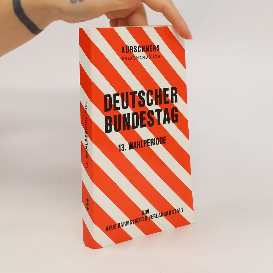 Various authors Deutscher Bundestag 13. Wahlperiode