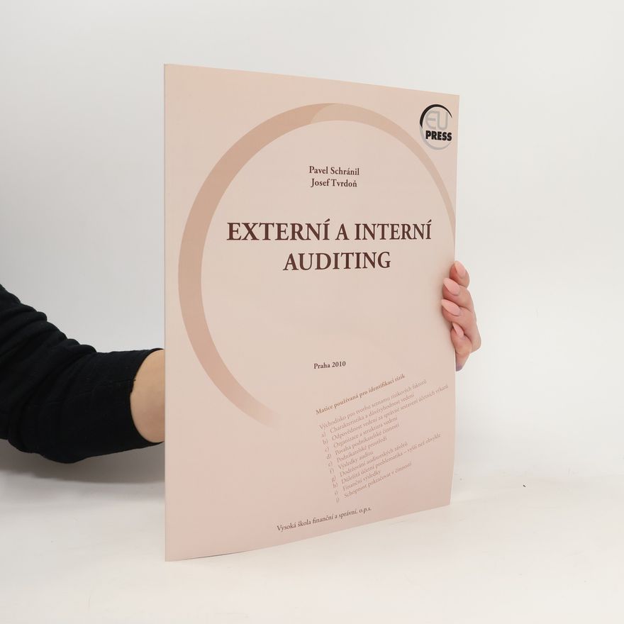 Pavel Schránil Externí a interní auditing