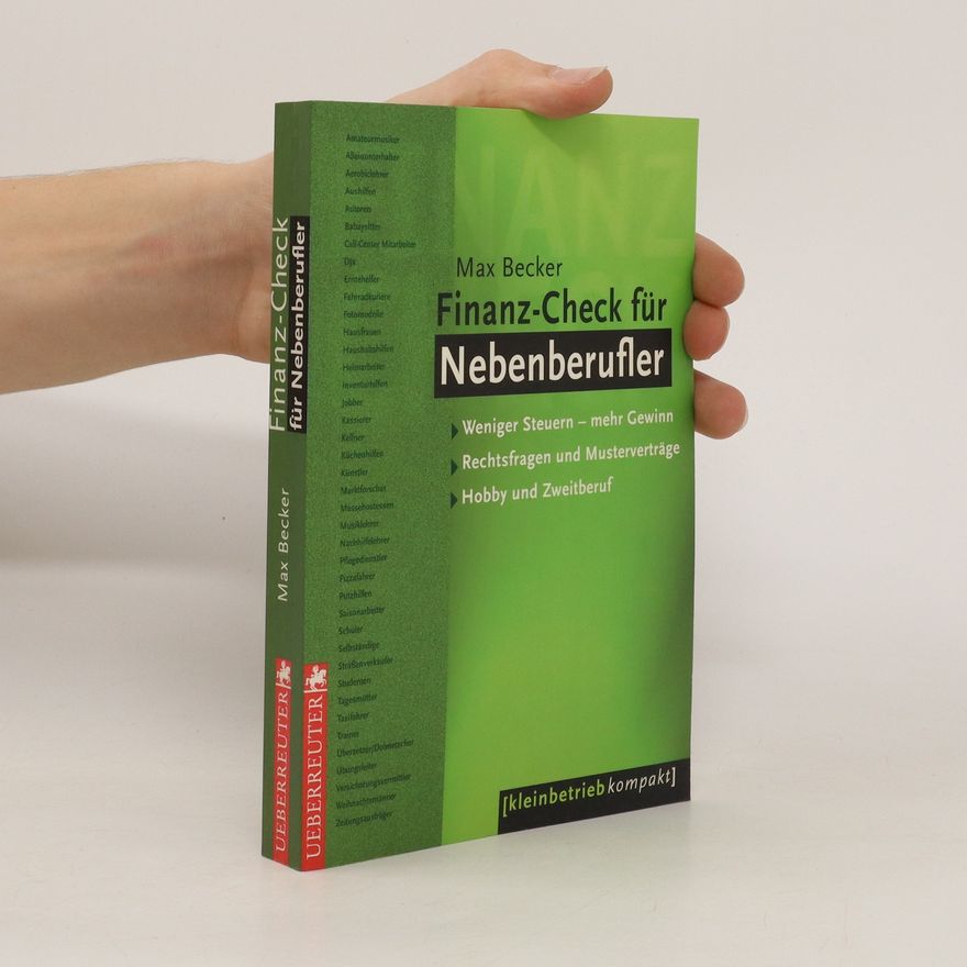 Max Becker Finanz-Check für Nebenberufler
