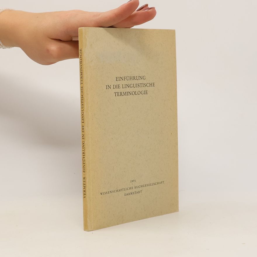 Hans J. Vermeer Einführung in die linguistische Terminologie