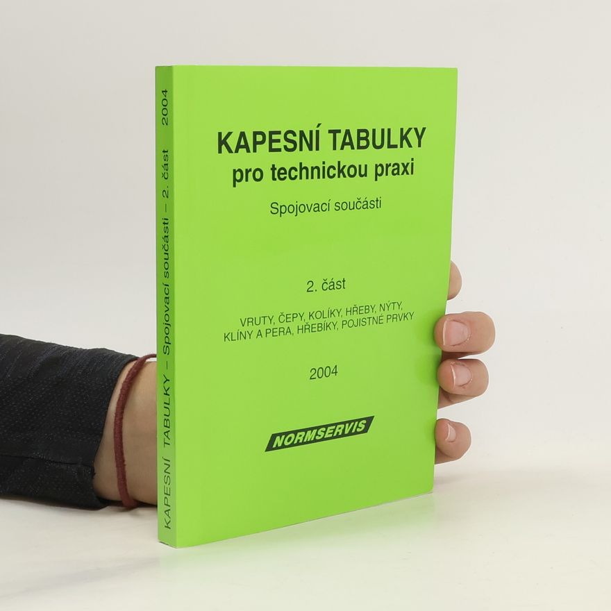 Kolektiv autorů Kapesní tabulky pro technickou