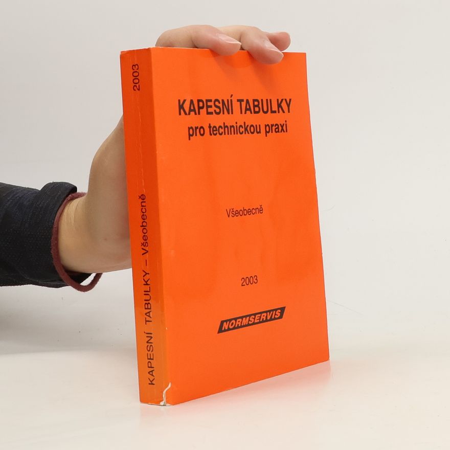 Kolektiv autorů Kapesní tabulky pro technickou praxi
