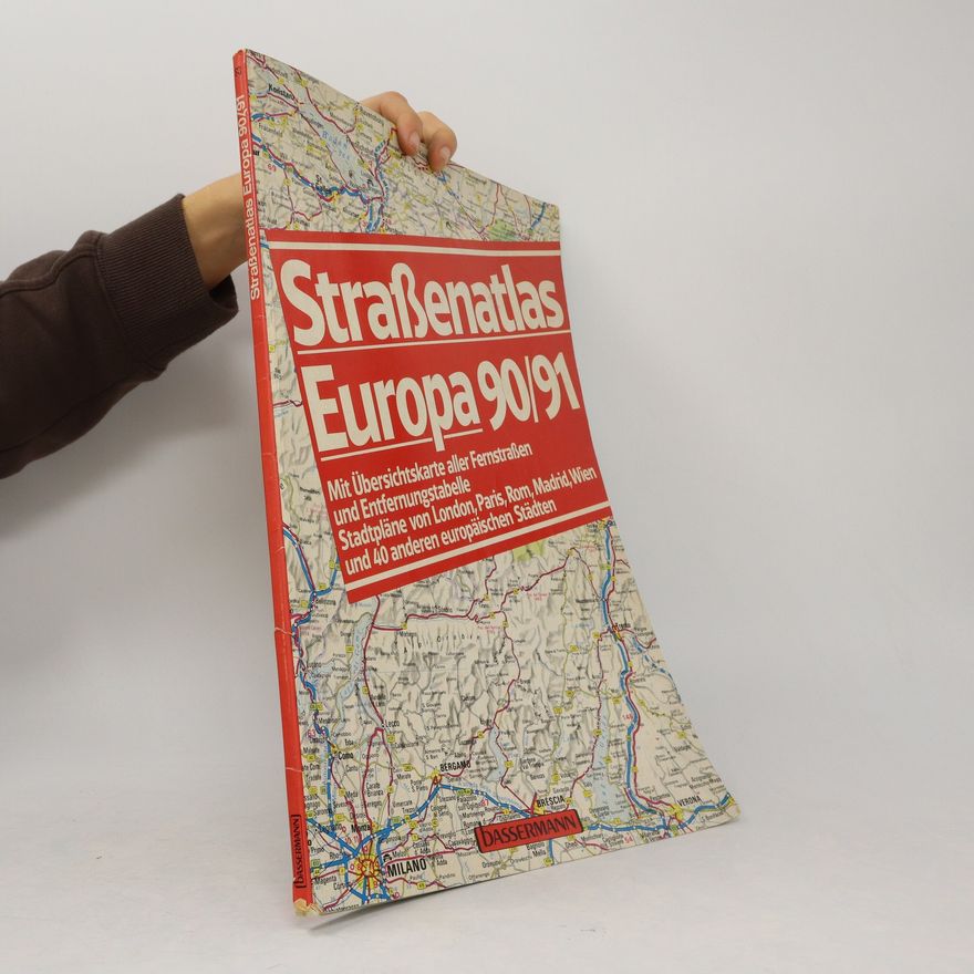 Autorenkollektiv Straßenatlas Europa 1990/1991