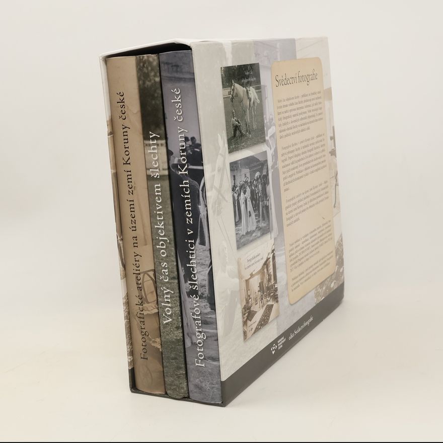 Valburga Vavřinová Svědectví fotografie (box, 3 svazky)