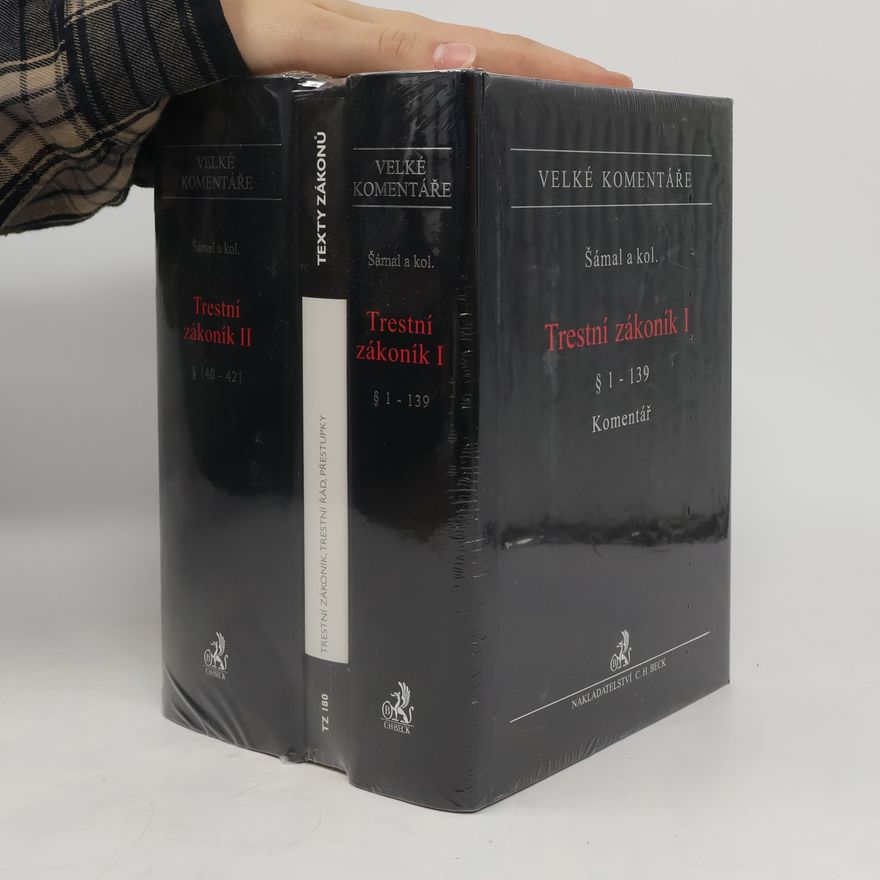 Pavel Šámal Velké komentáře. Trestní zákoník I-II. Trestní zákoník, trestní řád, přestupky