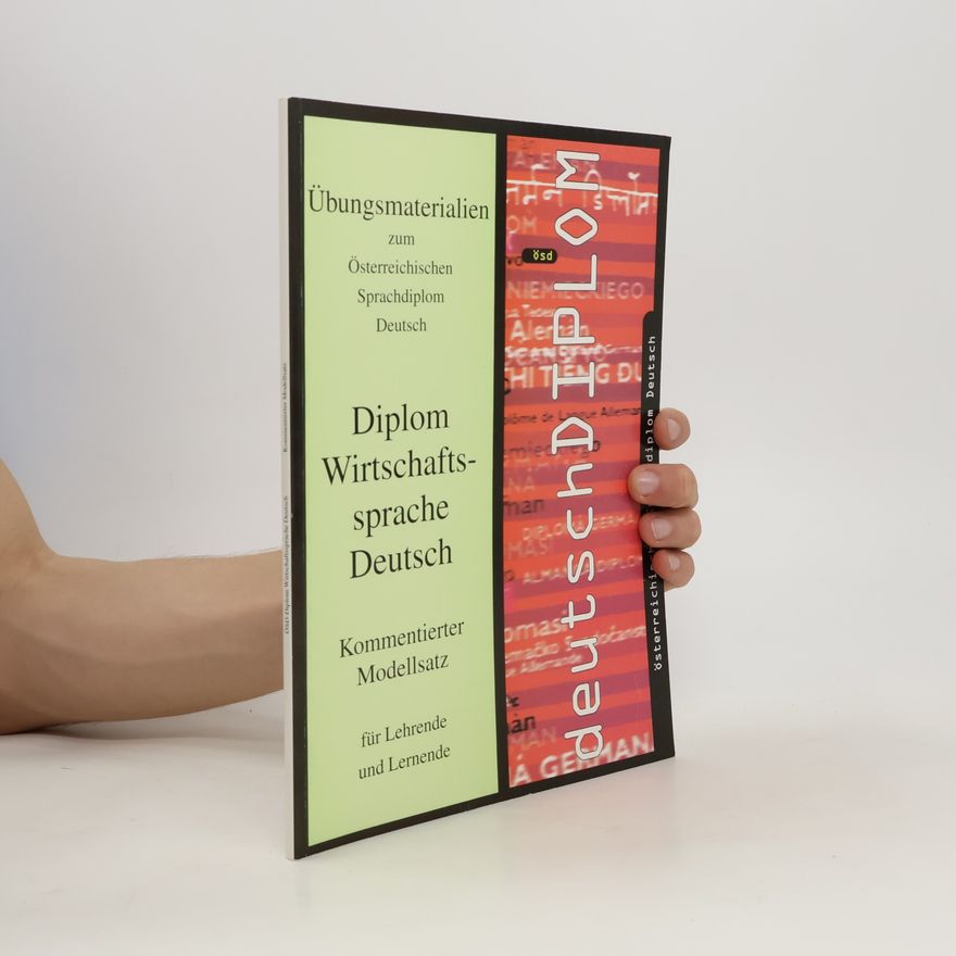 Kolektiv autorů Diplom Wirtschafts- sprache Deutsch
