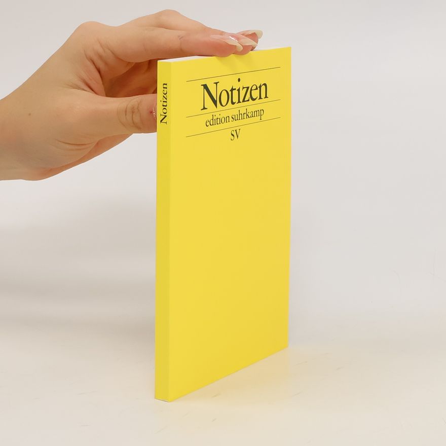 Suhrkamp Notizbuch edition suhrkamp gelb