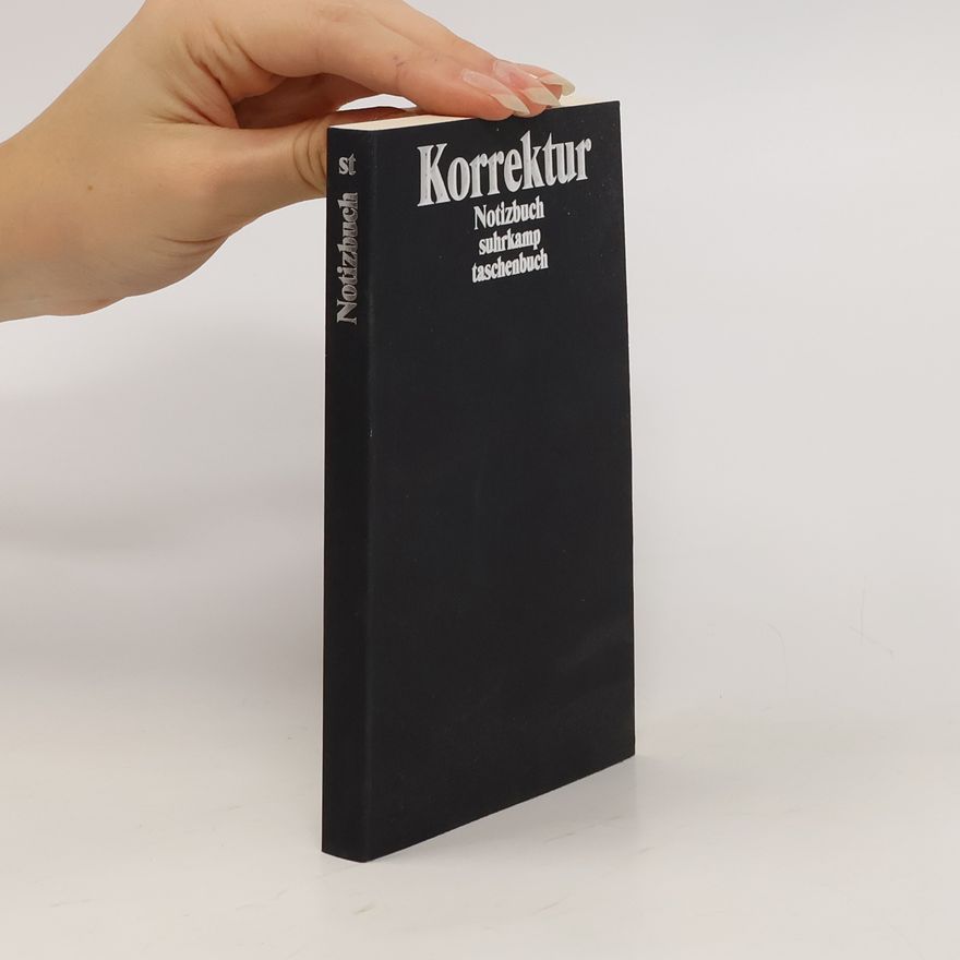 Suhrkamp Korrektur Notizbuch