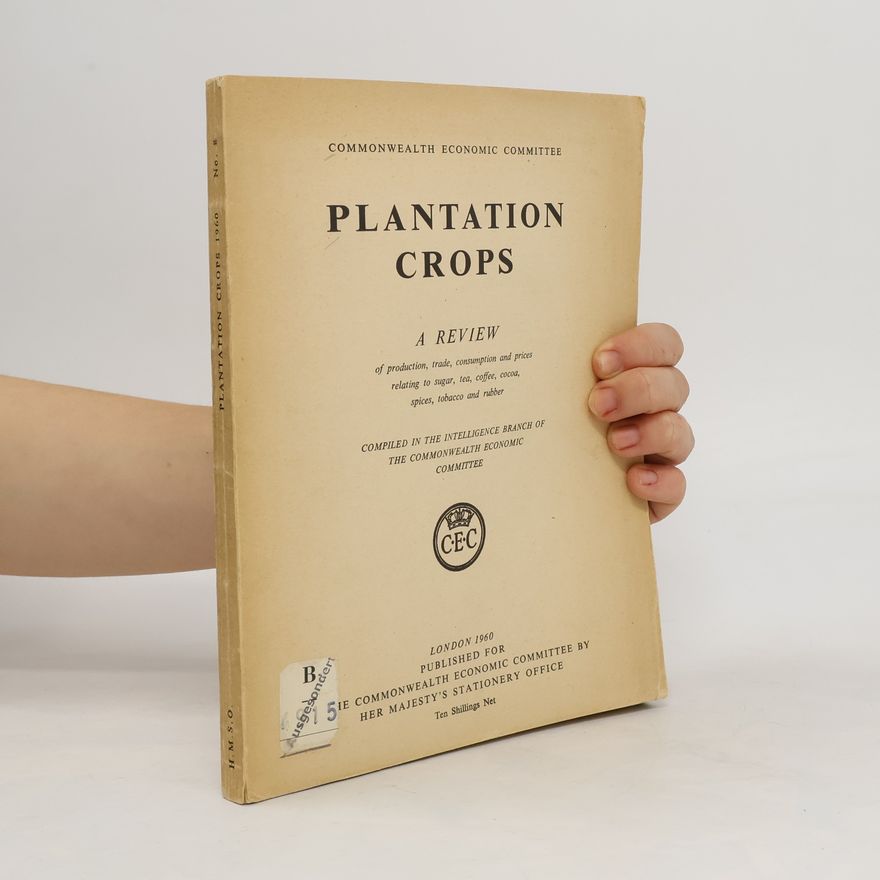 Kolektiv autorů Plantation Crops