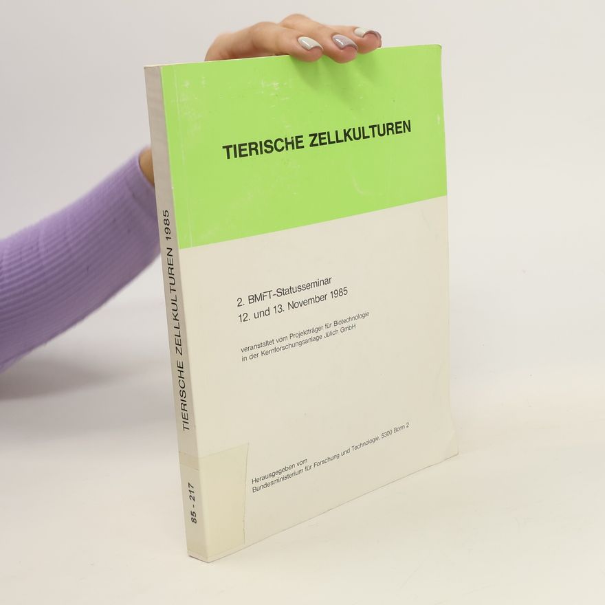 Robert Ian Freshney Tierische Zellkulturen