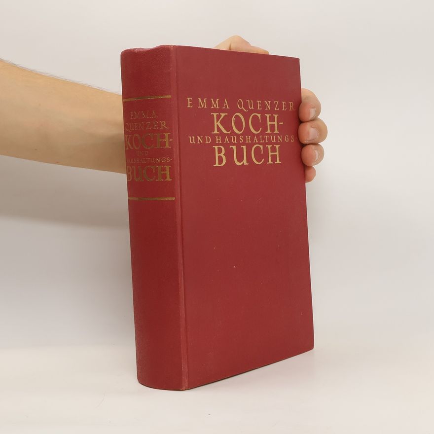 Emma Quenzer Emma Quenzer Koch und Haushaltungsbuch