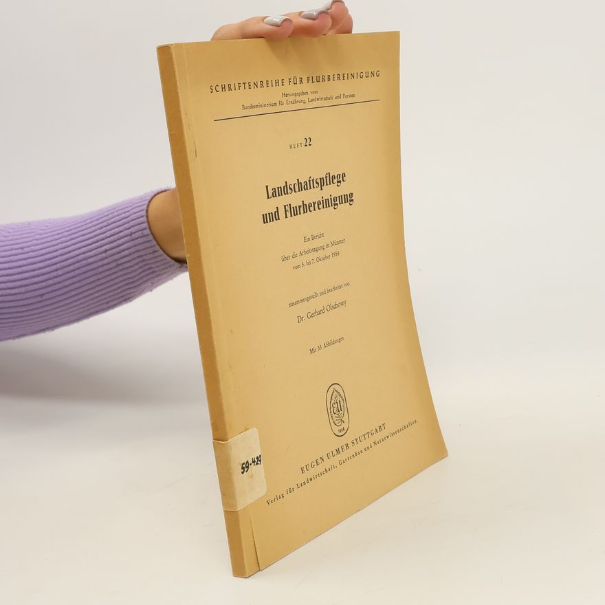 Autorenkollektiv Landschaftspflege und Flurbereinigung