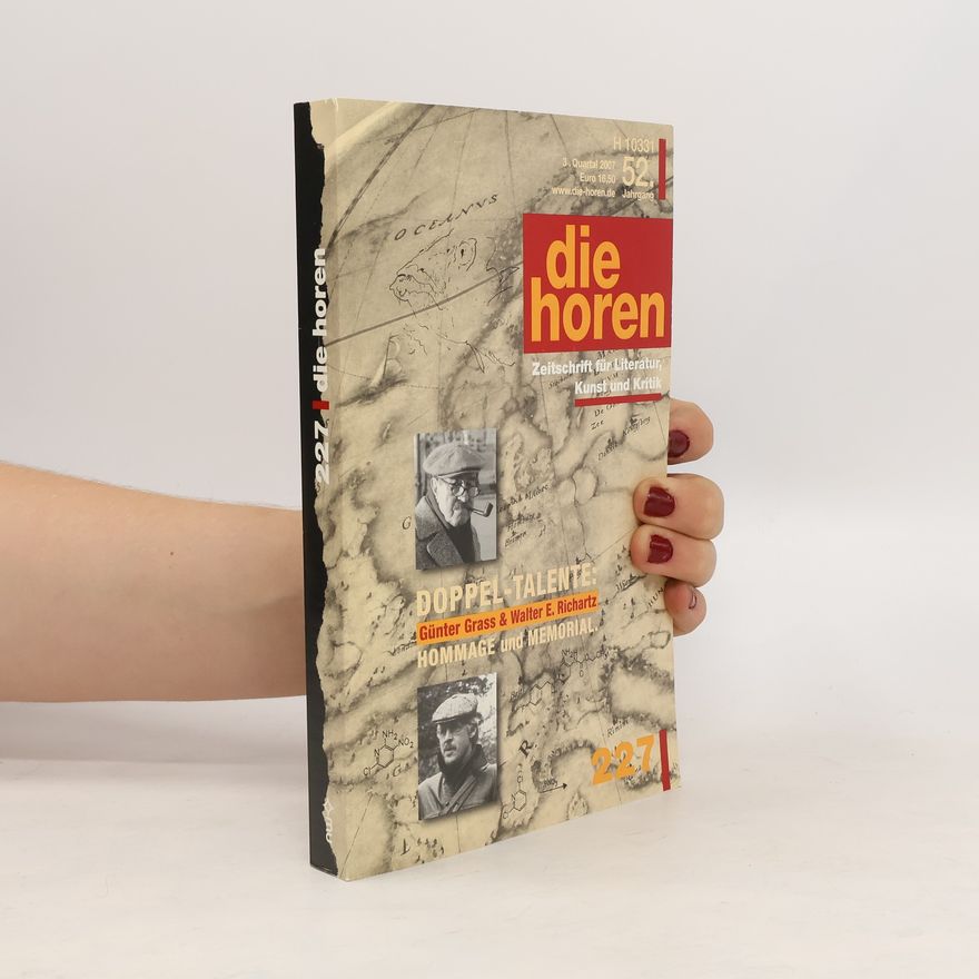 Johann P. Tammen Doppel-Talente: Günter Grass & Walter E. Richartz