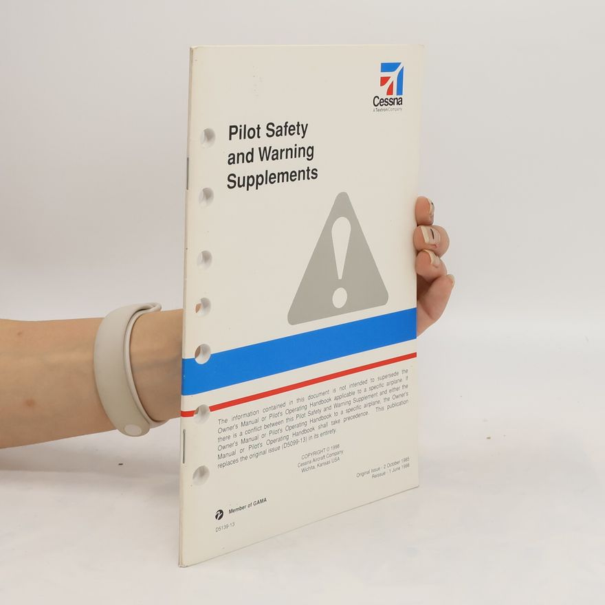 Autores varios Pilot Safety and Warning Supplements