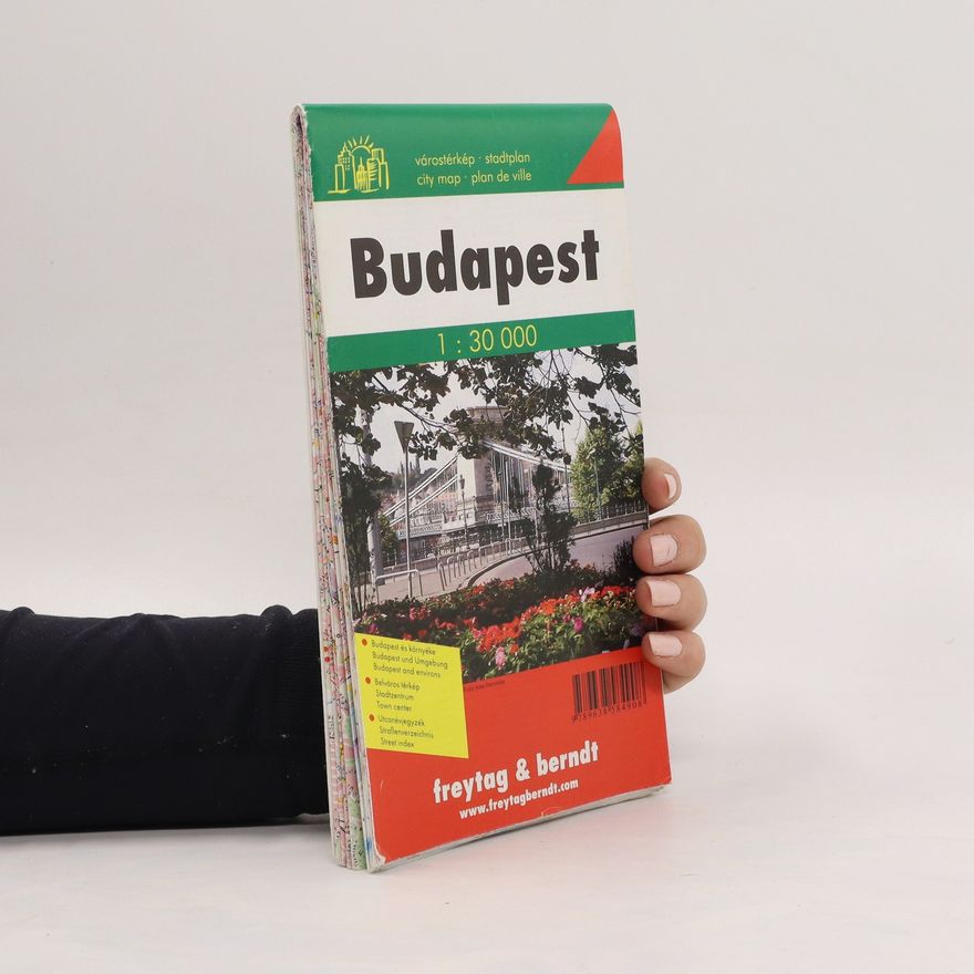 Collectif d'auteurs Budapest 1:30 000