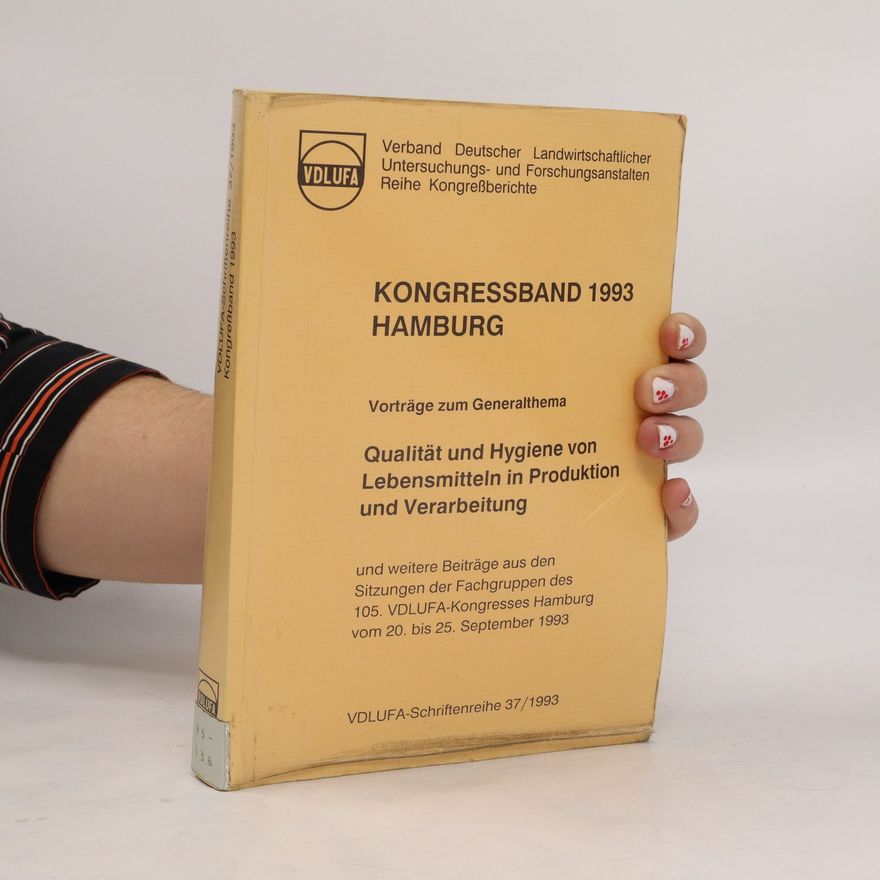 Helmut Zarges Qualität und Hygiene von Lebensmitteln in Produktion und Verarbeitung