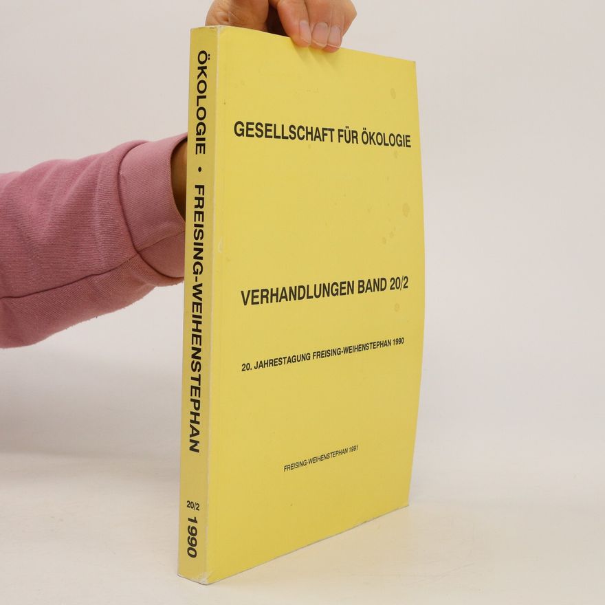 Autorenkollektiv Gesellschaft für Ökologie. Verhandlungen Band 20/2